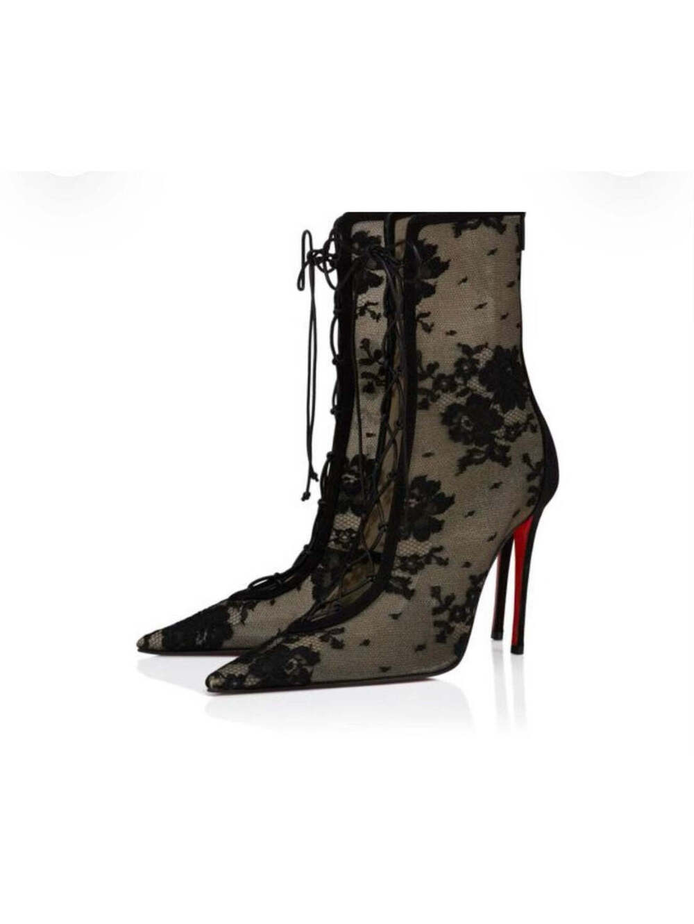 Christian Louboutin KM Lace Boots(PLEASE REQUEST YOUR SIZE BEFORE PURCHASING) View 2